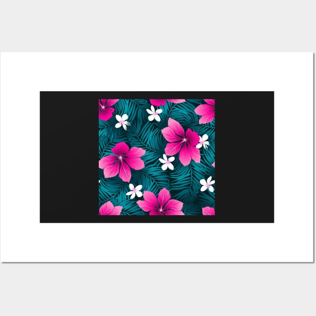 Tropical flower Wall Art by ARTSYILA